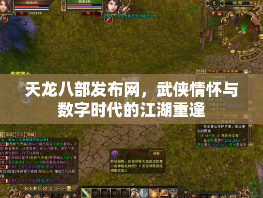 天龙八部发布网，武侠情怀与数字时代的江湖重逢