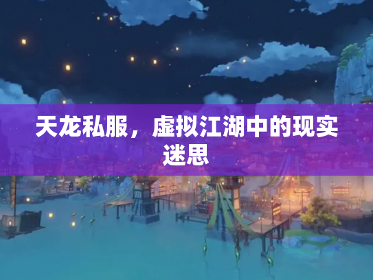 天龙私服，虚拟江湖中的现实迷思
