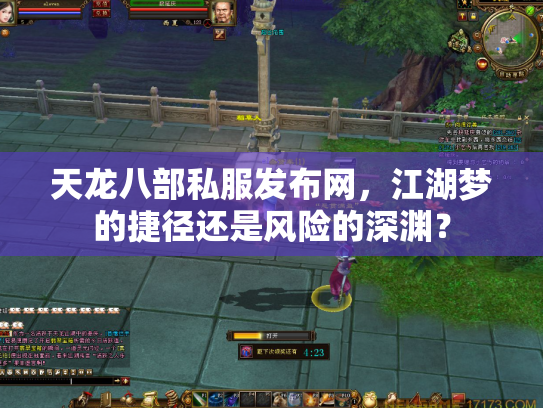 天龙八部私服发布网，江湖梦的捷径还是风险的深渊？