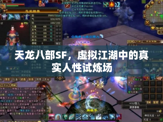 天龙八部SF，虚拟江湖中的真实人性试炼场