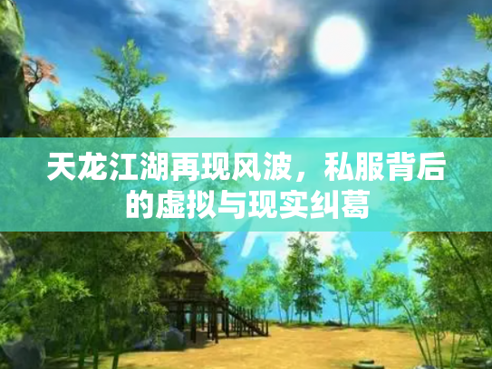 天龙江湖再现风波，私服背后的虚拟与现实纠葛