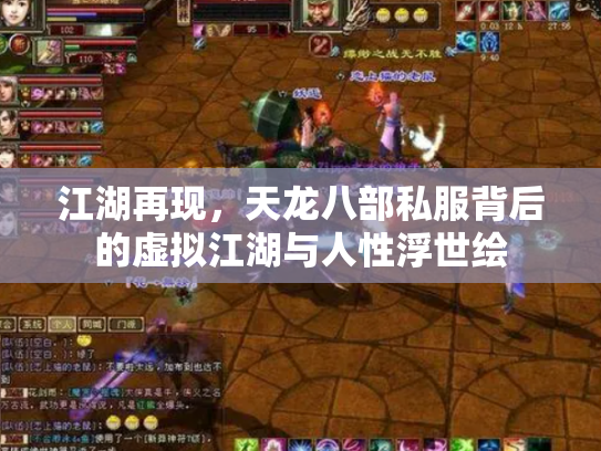 江湖再现，天龙八部私服背后的虚拟江湖与人性浮世绘