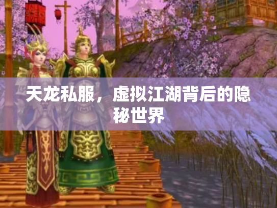 天龙私服，虚拟江湖背后的隐秘世界