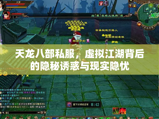 天龙八部私服，虚拟江湖背后的隐秘诱惑与现实隐忧