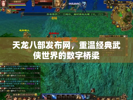 天龙八部发布网，重温经典武侠世界的数字桥梁