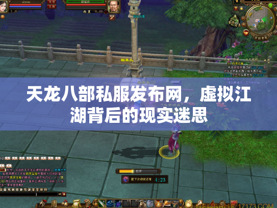 天龙八部私服发布网，虚拟江湖背后的现实迷思