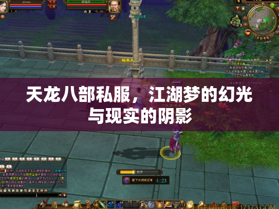 天龙八部私服，江湖梦的幻光与现实的阴影