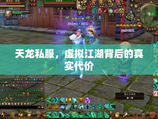 天龙私服，虚拟江湖背后的真实代价