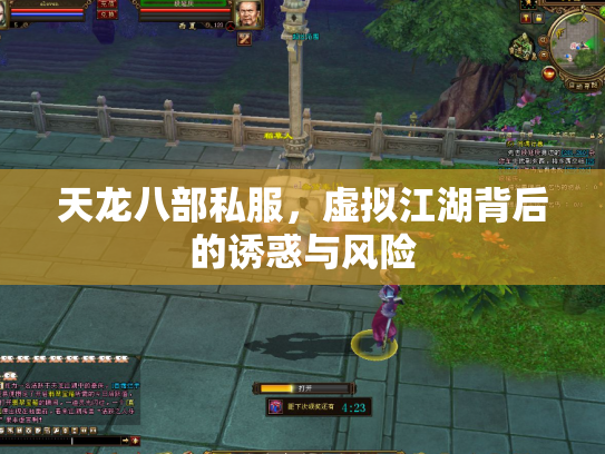 天龙八部私服，虚拟江湖背后的诱惑与风险