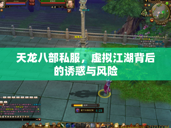 天龙八部私服，虚拟江湖背后的诱惑与风险