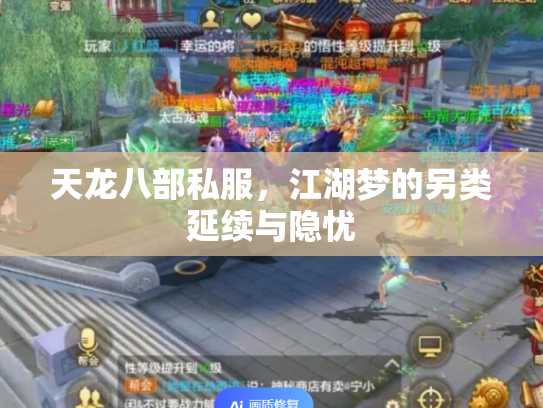天龙八部私服，江湖梦的另类延续与隐忧