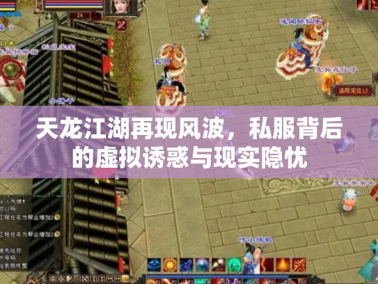天龙江湖再现风波，私服背后的虚拟诱惑与现实隐忧