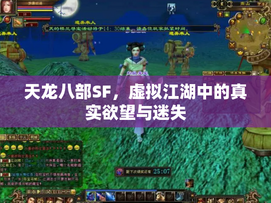 天龙八部SF，虚拟江湖中的真实欲望与迷失
