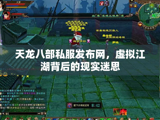 天龙八部私服发布网，虚拟江湖背后的现实迷思