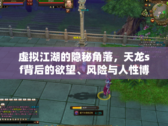 虚拟江湖的隐秘角落，天龙sf背后的欲望、风险与人性博弈