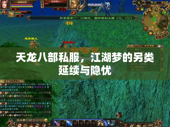 天龙八部私服，江湖梦的另类延续与隐忧