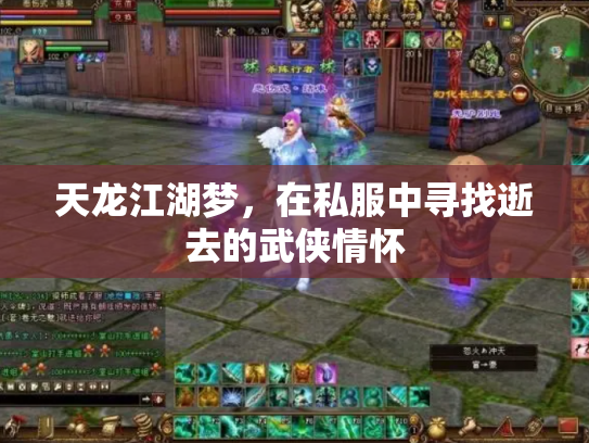 天龙江湖梦，在私服中寻找逝去的武侠情怀
