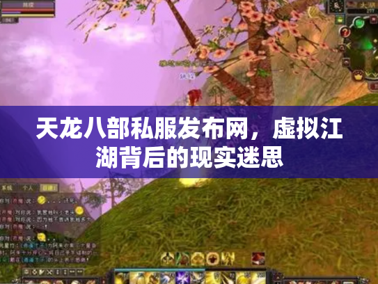 天龙八部私服发布网，虚拟江湖背后的现实迷思