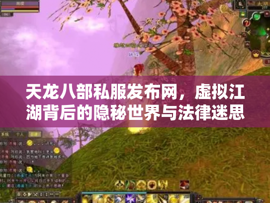 天龙八部私服发布网，虚拟江湖背后的隐秘世界与法律迷思