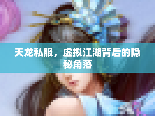 天龙私服，虚拟江湖背后的隐秘角落
