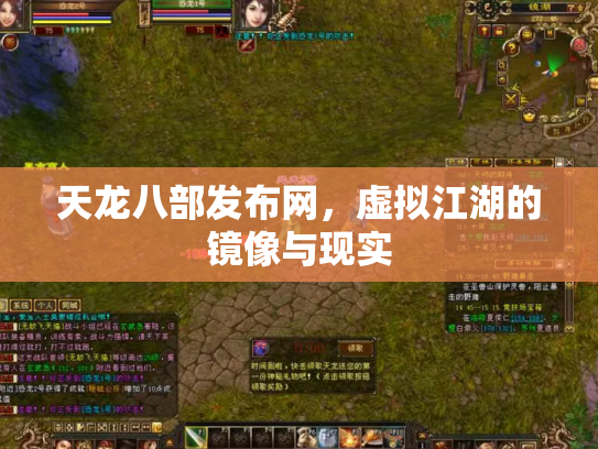 天龙八部发布网，虚拟江湖的镜像与现实