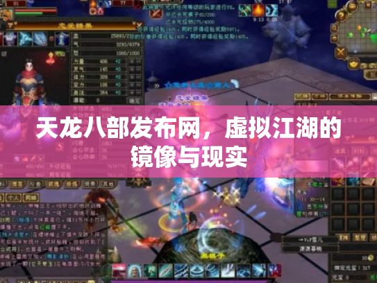 天龙八部发布网，虚拟江湖的镜像与现实