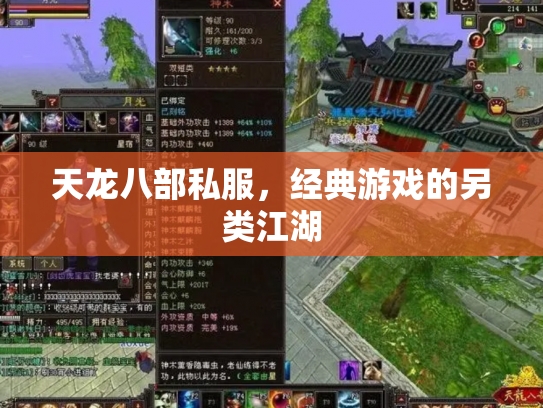 天龙八部私服，经典游戏的另类江湖