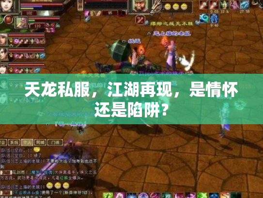 天龙私服，江湖再现，是情怀还是陷阱？