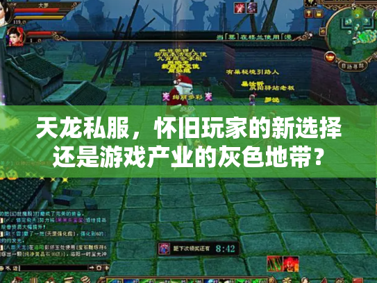 天龙私服，怀旧玩家的新选择还是游戏产业的灰色地带？