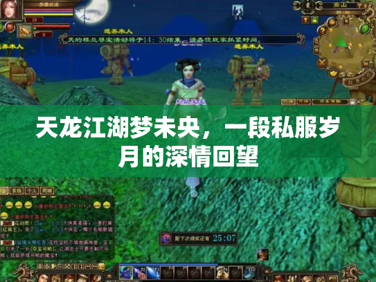 天龙江湖梦未央，一段私服岁月的深情回望