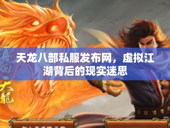 天龙八部私服发布网，虚拟江湖背后的现实迷思