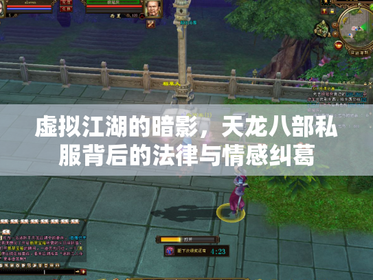 虚拟江湖的暗影，天龙八部私服背后的法律与情感纠葛