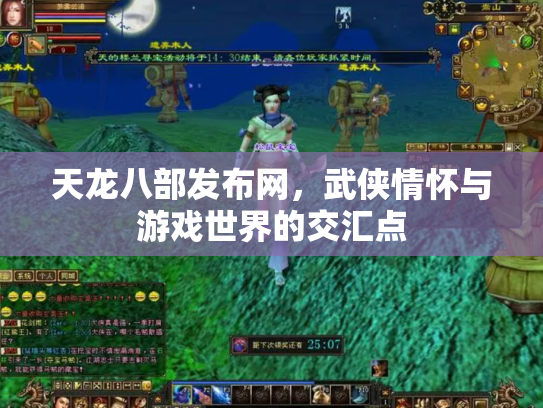 天龙八部发布网，武侠情怀与游戏世界的交汇点