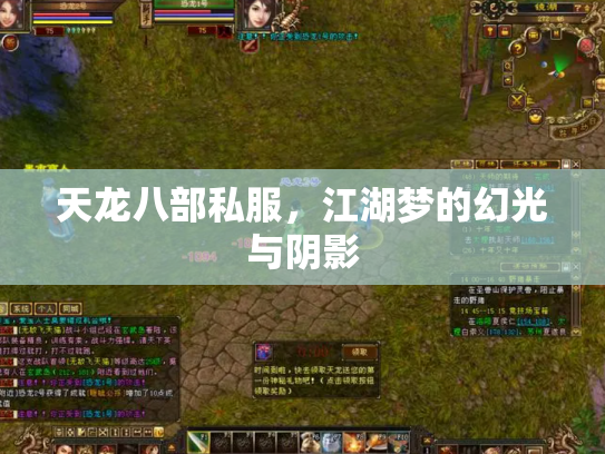 天龙八部私服，江湖梦的幻光与阴影