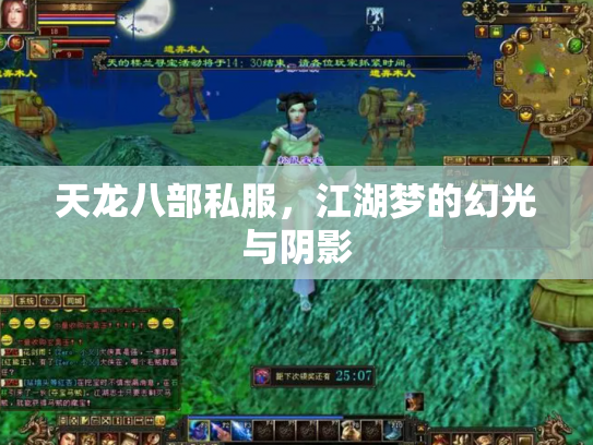 天龙八部私服，江湖梦的幻光与阴影
