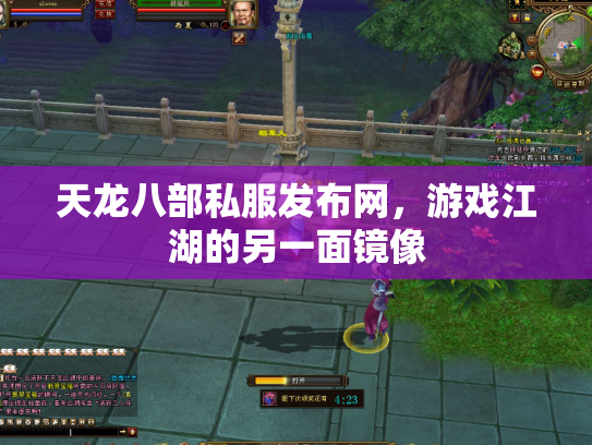 天龙八部私服发布网，游戏江湖的另一面镜像