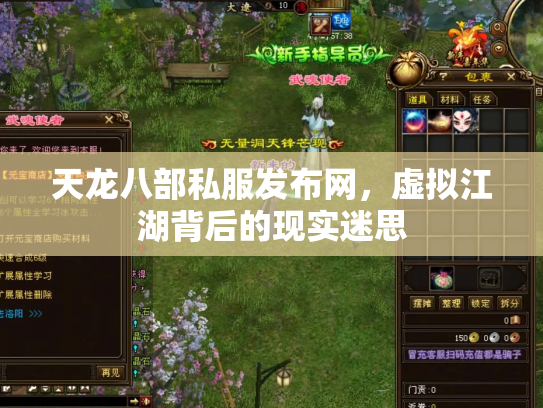 天龙八部私服发布网，虚拟江湖背后的现实迷思
