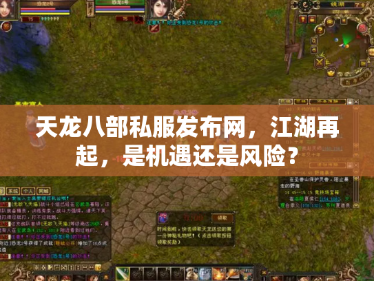 天龙八部私服发布网，江湖再起，是机遇还是风险？