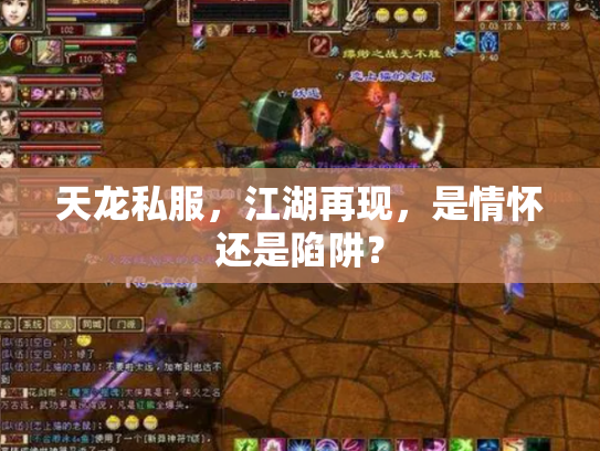 天龙私服，江湖再现，是情怀还是陷阱？