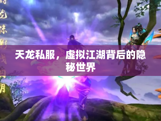天龙私服，虚拟江湖背后的隐秘世界