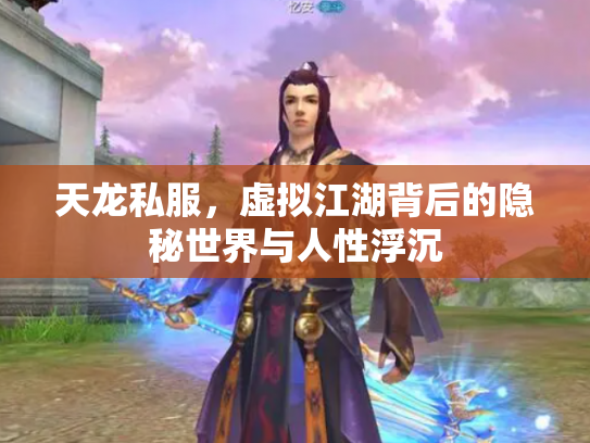 天龙私服，虚拟江湖背后的隐秘世界与人性浮沉