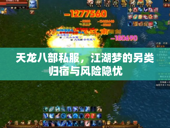 天龙八部私服，江湖梦的另类归宿与风险隐忧