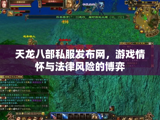 天龙八部私服发布网，游戏情怀与法律风险的博弈