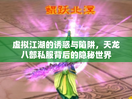 虚拟江湖的诱惑与陷阱，天龙八部私服背后的隐秘世界