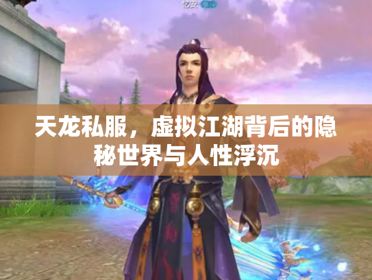 天龙私服，虚拟江湖背后的隐秘世界与人性浮沉