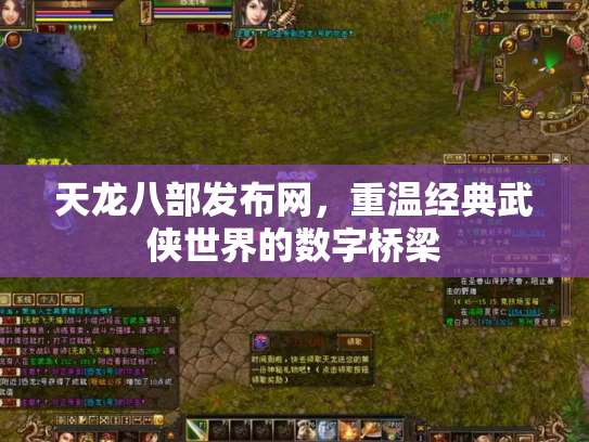 天龙八部发布网，重温经典武侠世界的数字桥梁