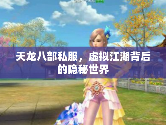 天龙八部私服，虚拟江湖背后的隐秘世界