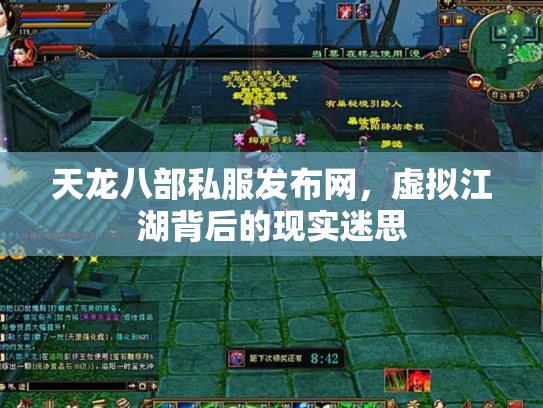 天龙八部私服发布网，虚拟江湖背后的现实迷思
