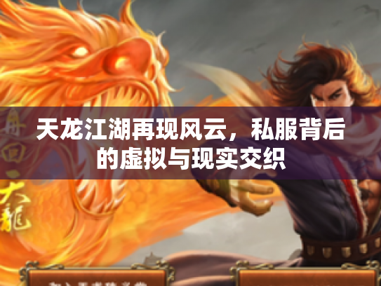 天龙江湖再现风云，私服背后的虚拟与现实交织