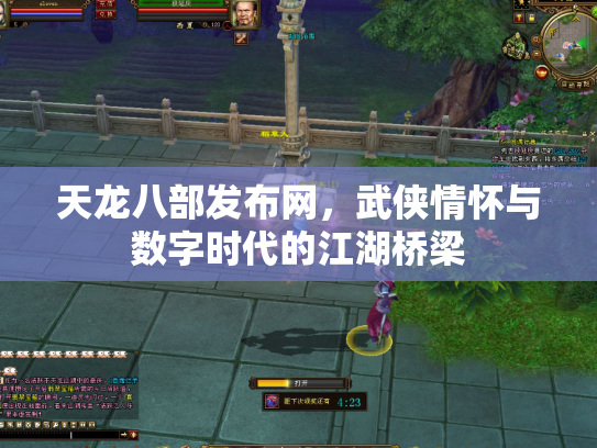 天龙八部发布网，武侠情怀与数字时代的江湖桥梁
